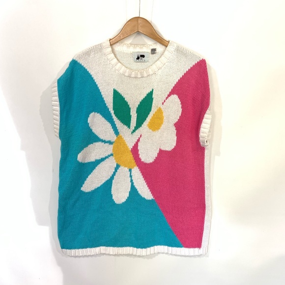 Vintage Sweaters - Vintage 1980s knit sweater